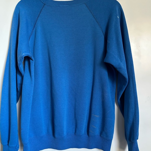 Hanes Blue California Raisins Crewneck Sweatshirt - Picture 4 of 8